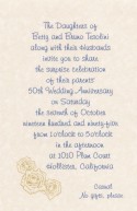 anniversary invitation